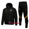 Paris Saint-Germain Training Windrunner Suit 2022-23 Musta - Miesten